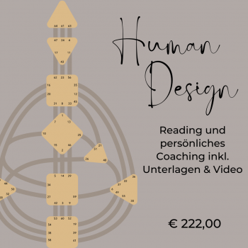 Human Design Coaching - Basis oder Deep Dive